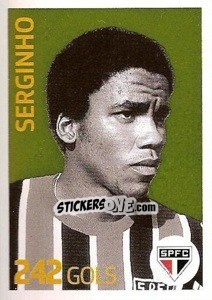 Sticker Serginho (São Paulo) - Campeonato Brasileiro 2013 n. A21 - Panini