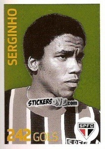 Sticker Serginho (São Paulo) - Campeonato Brasileiro 2013 - Panini