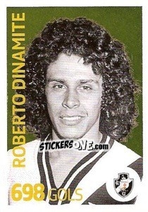 Sticker Roberto Dinamite (Vasco) - Campeonato Brasileiro 2013 - Panini