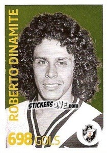 Sticker Roberto Dinamite (Vasco) - Campeonato Brasileiro 2013 n. a23 - Panini