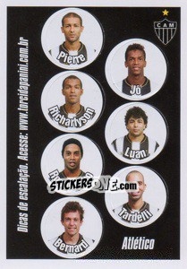 Sticker Escale seus titulares - Campeonato Brasileiro 2013 n. e2 - Panini