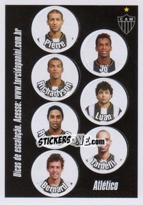 Sticker Escale seus titulares - Campeonato Brasileiro 2013 - Panini