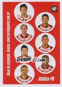 Sticker Escale seus titulares - Campeonato Brasileiro 2013 - Panini