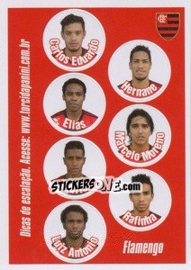 Sticker Escale seus titulares - Campeonato Brasileiro 2013 n. e18 - Panini