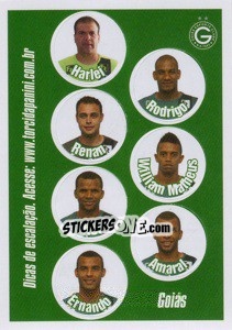Sticker Escale seus titulares - Campeonato Brasileiro 2013 - Panini