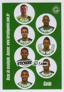 Sticker Escale seus titulares - Campeonato Brasileiro 2013 n. e21 - Panini