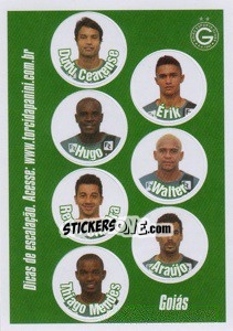 Figurina Escale seus titulares - Campeonato Brasileiro 2013 - Panini