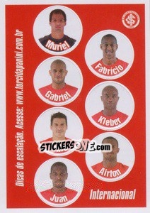 Sticker Escale seus titulares - Campeonato Brasileiro 2013 n. e25 - Panini