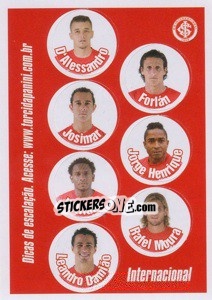 Figurina Escale seus titulares - Campeonato Brasileiro 2013 - Panini