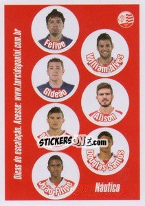 Sticker Escale seus titulares - Campeonato Brasileiro 2013 n. e27 - Panini