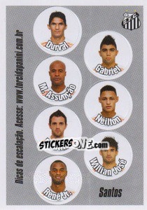 Figurina Escale seus titulares - Campeonato Brasileiro 2013 - Panini