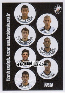 Sticker Escale seus titulares - Campeonato Brasileiro 2013 - Panini