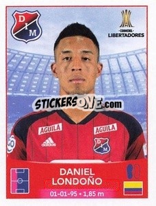 Sticker Daniel Londoño - Conmebol Copa Libertadores 2023
 - Panini