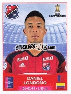 Figurina Daniel Londoño - Conmebol Copa Libertadores 2023
 - Panini