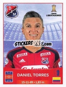 Sticker Daniel Torres - Conmebol Copa Libertadores 2023
 - Panini