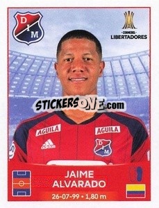 Sticker Jaime Alvarado - Conmebol Copa Libertadores 2023
 - Panini