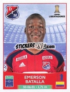 Sticker Emerson Batalla - Conmebol Copa Libertadores 2023
 - Panini
