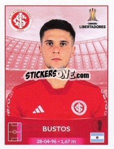 Sticker Fabricio Bustos - Conmebol Copa Libertadores 2023
 - Panini