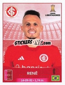 Sticker Renê - Conmebol Copa Libertadores 2023 n. 92 - Panini