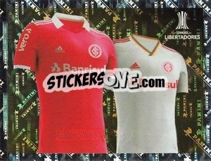 Sticker Internacional Jersey 1 and 2 - Conmebol Copa Libertadores 2023
 - Panini