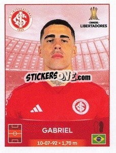 Sticker Gabriel - Conmebol Copa Libertadores 2023 n. 95 - Panini