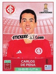 Sticker Carlos de Pena - Conmebol Copa Libertadores 2023
 - Panini