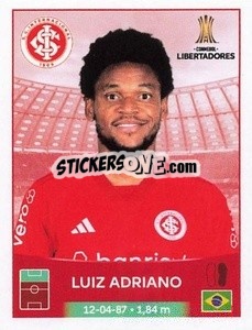 Sticker Luiz Adriano - Conmebol Copa Libertadores 2023 n. 100 - Panini