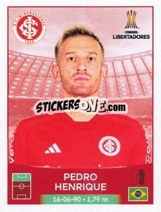 Sticker Pedro Henrique - Conmebol Copa Libertadores 2023
 - Panini
