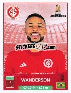 Sticker Wanderson - Conmebol Copa Libertadores 2023
 - Panini