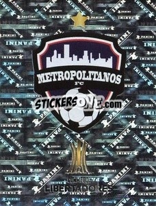 Cromo Metropolitanos Team Logo - Conmebol Copa Libertadores 2023 n. 103 - Panini