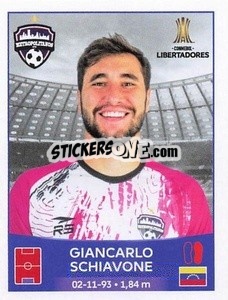 Sticker Giancarlo Schiavone - Conmebol Copa Libertadores 2023
 - Panini