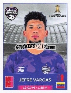 Cromo Jefre Vargas - Conmebol Copa Libertadores 2023
 - Panini