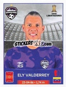 Figurina Ely Valderrey - Conmebol Copa Libertadores 2023
 - Panini
