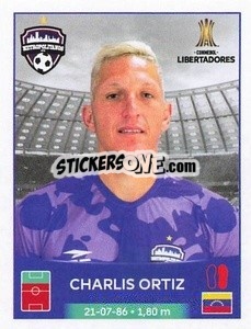 Figurina Charlis Ortiz - Conmebol Copa Libertadores 2023
 - Panini