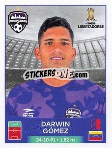 Sticker Darwin Gomez - Conmebol Copa Libertadores 2023
 - Panini