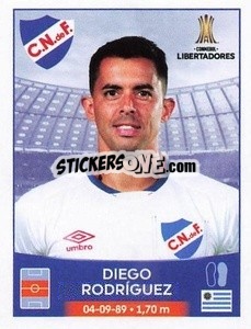 Sticker Diego Rodríguez - Conmebol Copa Libertadores 2023 n. 128 - Panini