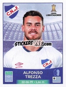 Sticker Alfonso Trezza - Conmebol Copa Libertadores 2023
 - Panini