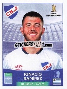 Sticker Ignacio Ramírez - Conmebol Copa Libertadores 2023
 - Panini