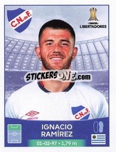 Sticker Ignacio Ramírez - Conmebol Copa Libertadores 2023 n. 136 - Panini