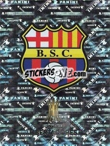 Figurina Barcelona S.C. Team Logo - Conmebol Copa Libertadores 2023
 - Panini