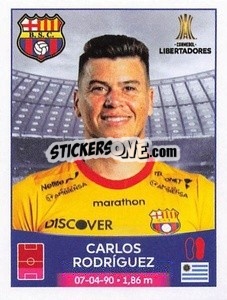 Sticker Carlos Rodríguez - Conmebol Copa Libertadores 2023 n. 140 - Panini