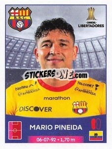 Sticker Marlo Pineida - Conmebol Copa Libertadores 2023 n. 143 - Panini