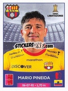 Figurina Marlo Pineida - Conmebol Copa Libertadores 2023
 - Panini