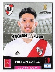 Sticker Milton Casco