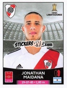 Cromo Jonathan Maidana - Conmebol Copa Libertadores 2023
 - Panini