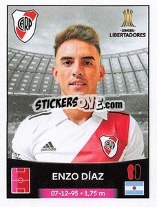 Sticker Enzo Diaz - Conmebol Copa Libertadores 2023
 - Panini