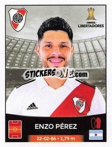 Sticker Enzo Pérez - Conmebol Copa Libertadores 2023
 - Panini