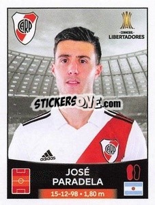 Sticker José Peradela - Conmebol Copa Libertadores 2023
 - Panini