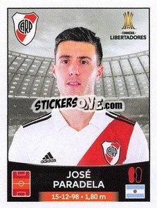 Figurina José Peradela - Conmebol Copa Libertadores 2023
 - Panini