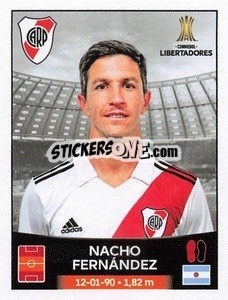 Sticker Nacho Fernández - Conmebol Copa Libertadores 2023 n. 232 - Panini